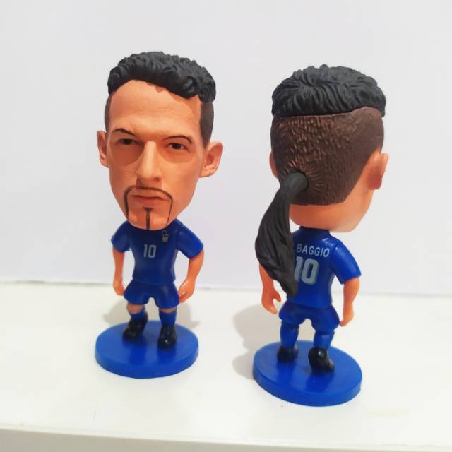 Roberto Baggio - Timnas Italy Italia - Piala Dunia - Soccerwe Kodoto Action Figure