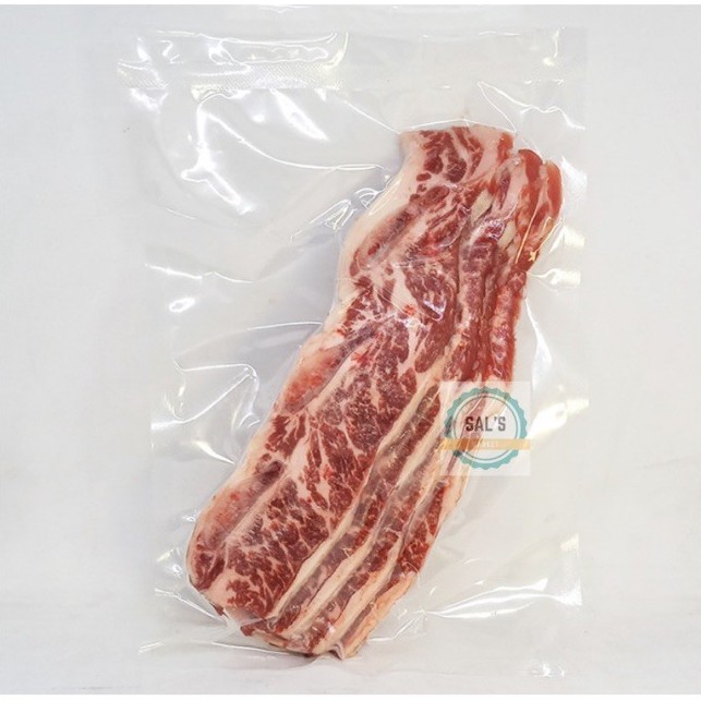 

Daging Iga Sapi LA GALBI TANPA SAUS BBQ KOREA 300 GR