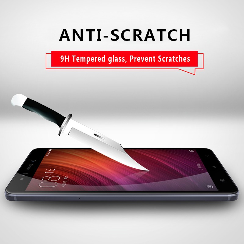 Tempered Glass Xiaomi Remi Note 4 / 4X Antigores Kaca Pelindung Layar Screen Protector Full Cover