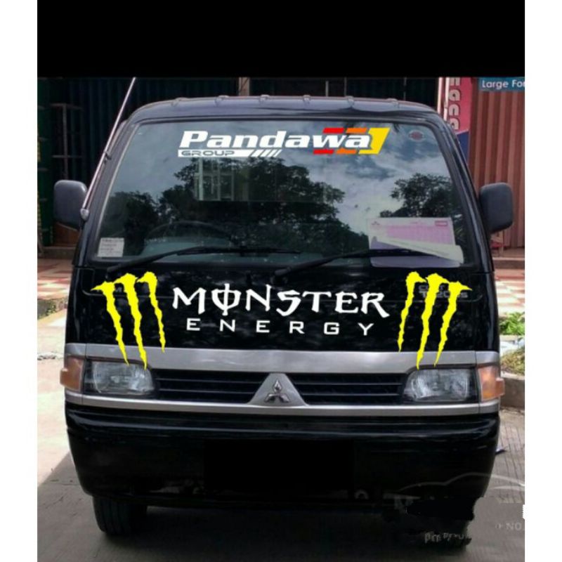 stiker mobil Sticker kap mobil stiker kaca depan pick up L300 pick up carry grand max