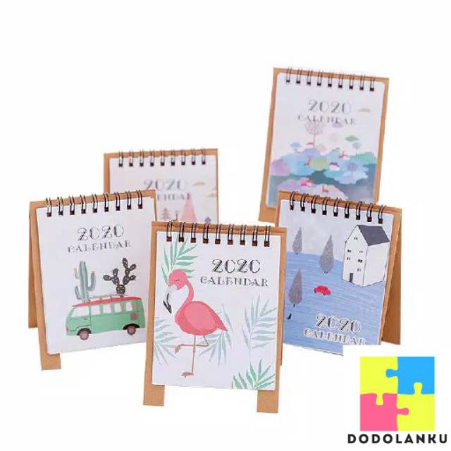 

Kalender Meja Mini Tahun 2020