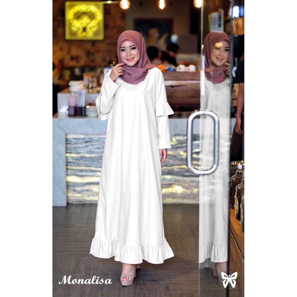 HOPYLOVY - Monalisa Maxi Dress | Gamis Wanita Terbaru