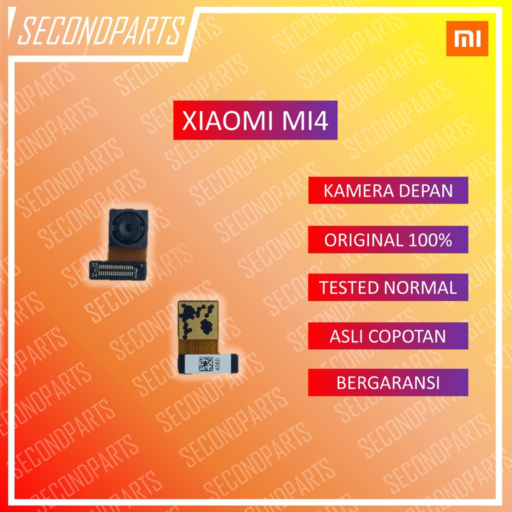 KAMERA DEPAN FRONT CAMERA XIAOMI MI4 MI 4 ORIGINAL ASLI COPOTAN