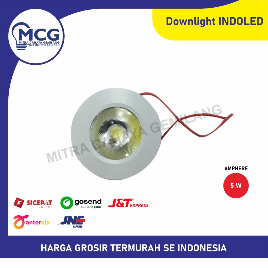 SPOT LIGHT / DOWNLIGHT OUTBOW LED COB 5W TERMURAH 