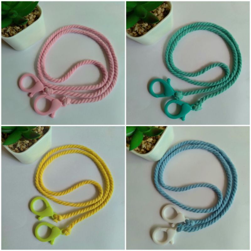 STRAP MASKER | KALUNG MASKER | GANTUNGAN MASKER | LANYARD MASKER KOREA | TALI PENGGANTUNG MASKER