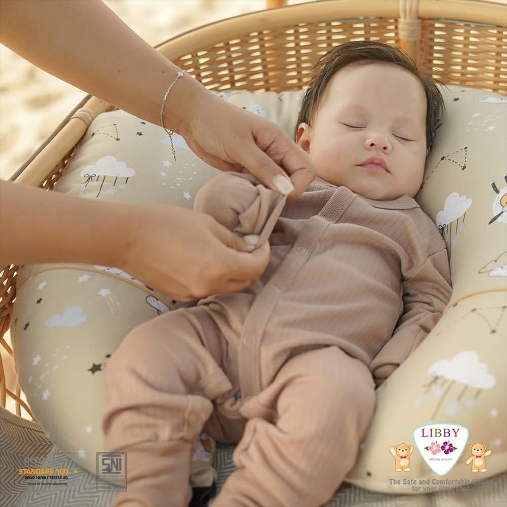 [TOMS] LIBBY (1pcs) Sleepsuit Warna Baju Kodok Panjang Earth Color Series