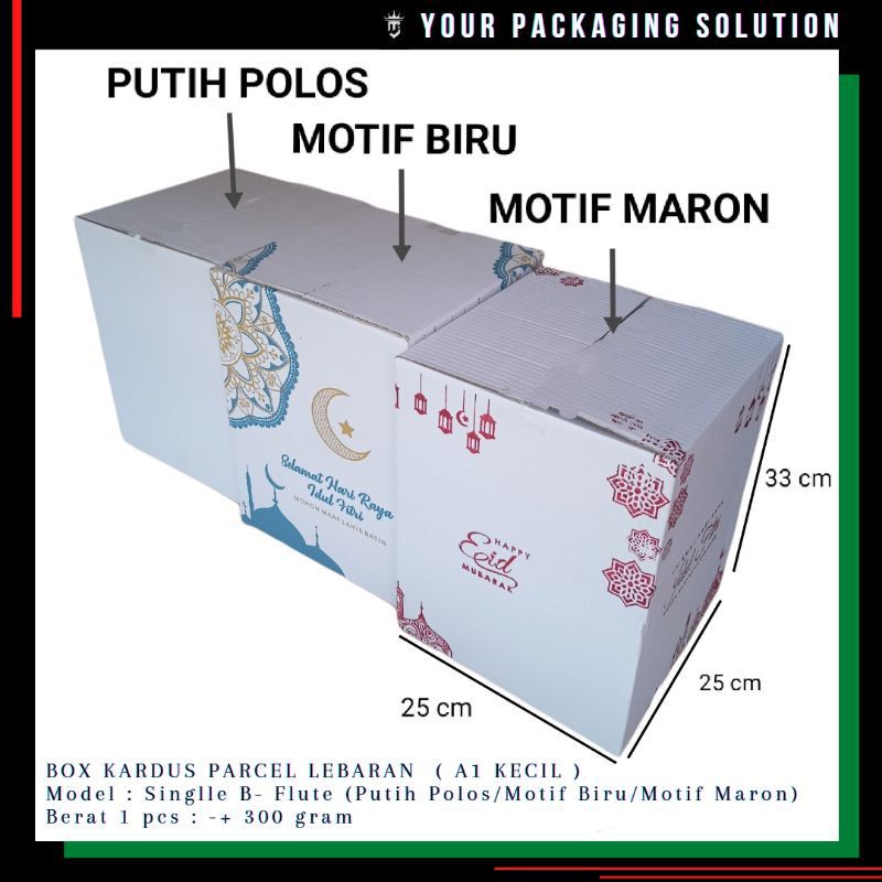 

Box parcel lebaran 25 x 25 x 33 cm