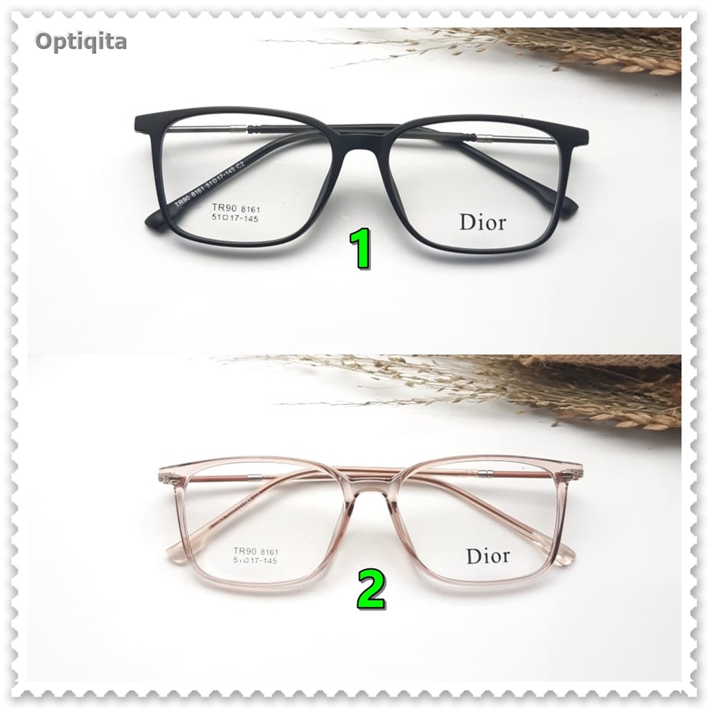 Paket Kacamata Photocromic Anti Radiasi Blueray Kotak Wanita 8161