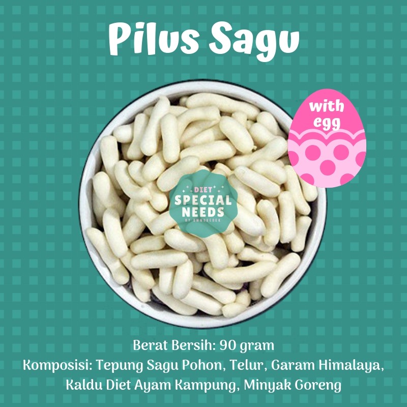 Pilus Sagu Telur dan Non Telur - Diet Special Needs ...