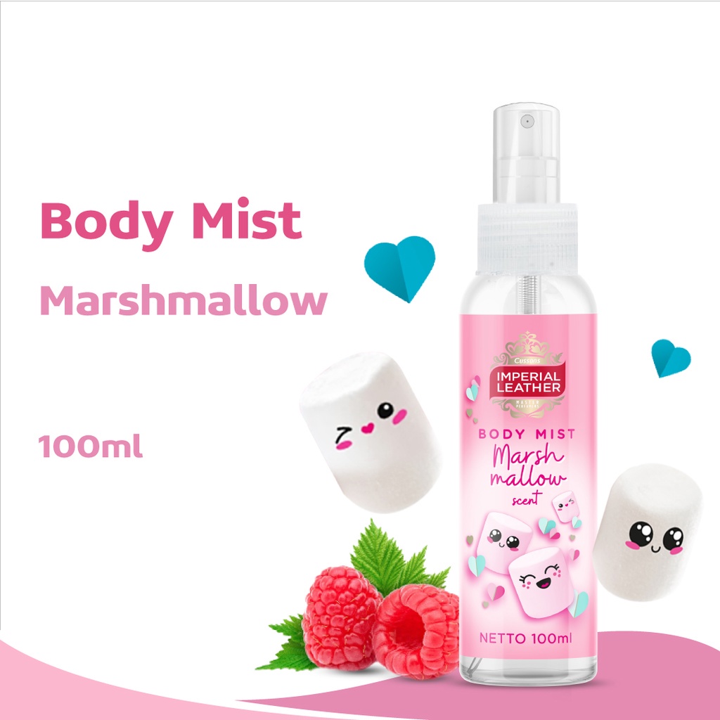 Cussons Imperial Leather body Mist Marshmallow Parfum Anak 100ml