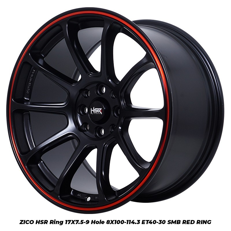 Velg Mobil Murah HSR ZICO Ring 17 Velg Racing ZE40 Buat Jazz Yaris Mobilio Livina Gratis Ongkir
