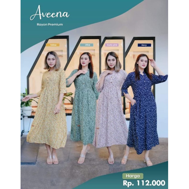 Daster Ghina ✓ Aveena dress by ghina fashion