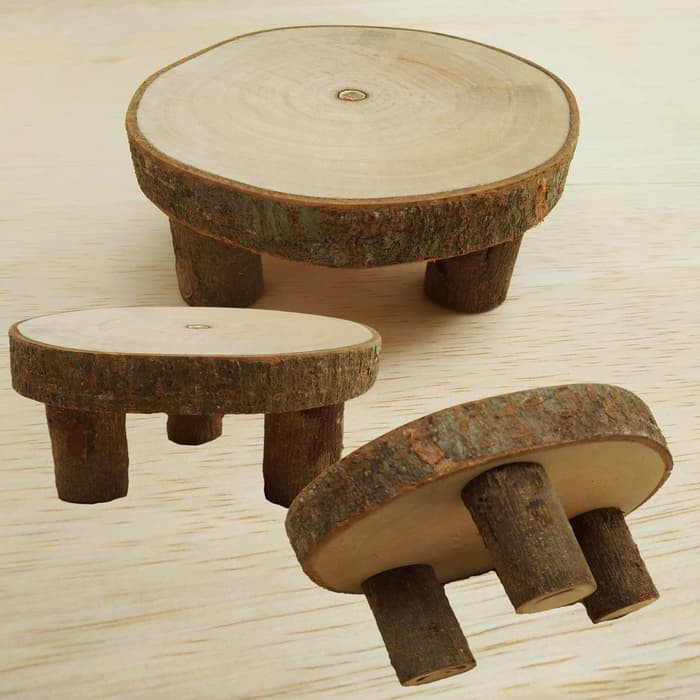 Tatakan kayu pakai kaki alas kayu wooden coasters Shopee Tatakan kayu pakai kaki alas kayu wooden coasters Shopee