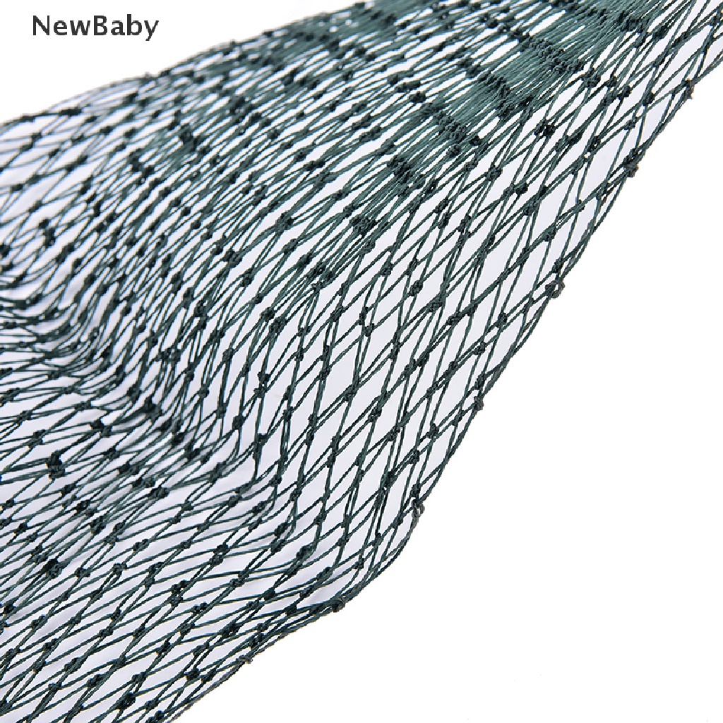 NewBaby Fishing Net Trap Fishing Mesh Network Foldingfish Bag Small Fishing Tackle Mesh ID