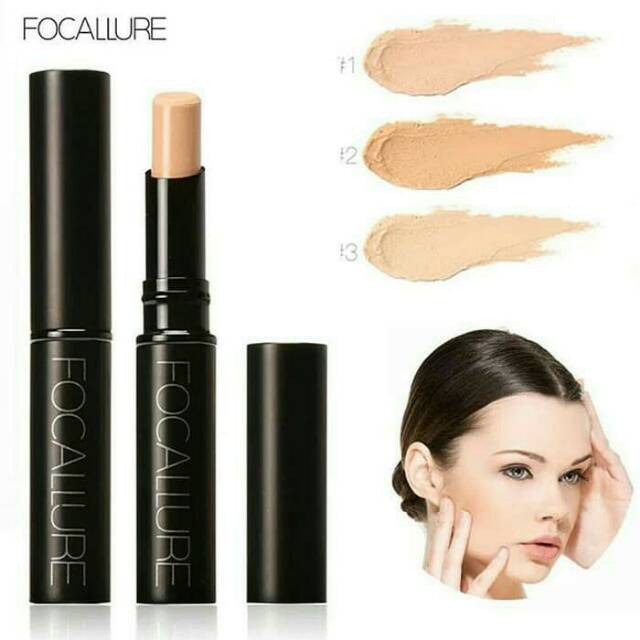 kecantikan kosmetik focallure concealer stick batang ori impor