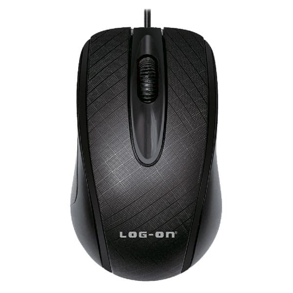 MOUSE WIRED KABEL LOG-ON LO-M200 - OPTICAL MOUSE USB 1000DPI