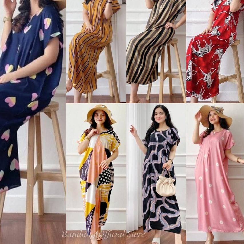 한국 Daster Panjang Semata Kaki Busui Kekinian Non Ruffle - Bandung Store Terjangkau