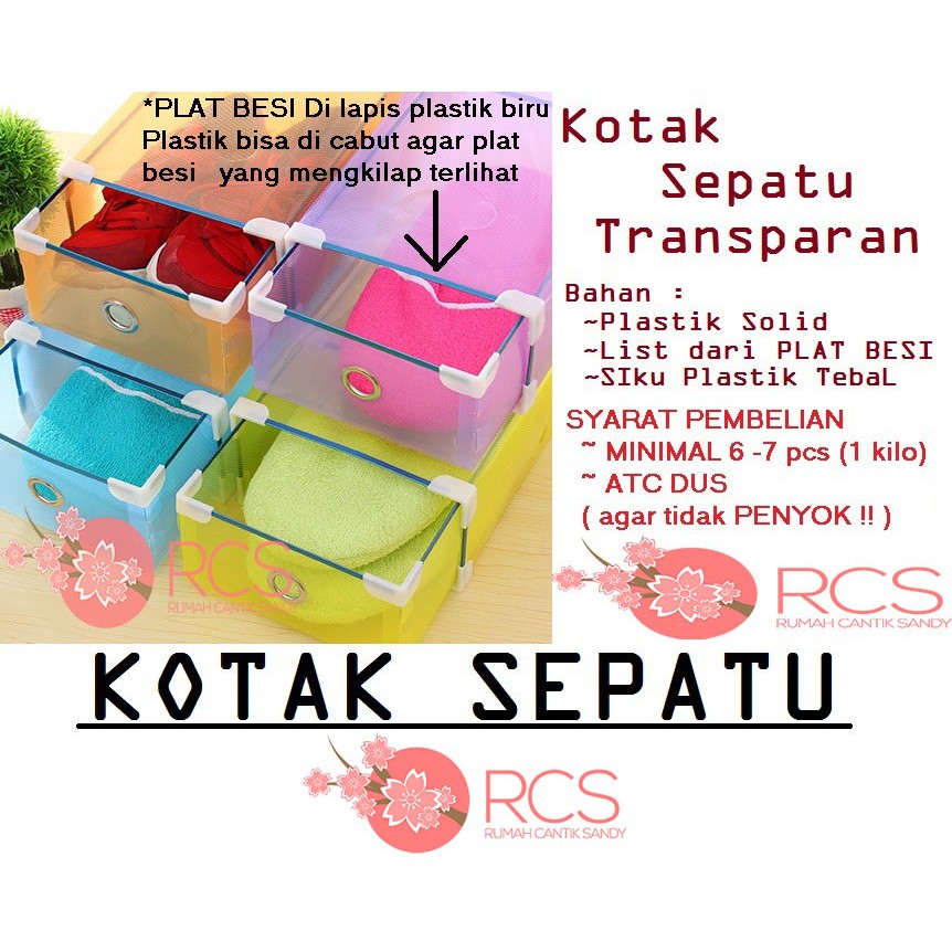 BOX ~ KOTAK ~ RAK ~ TEMPAT SEPATU