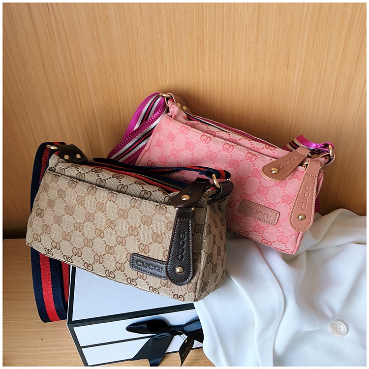 Tas Selempang Wanita Motif Bunga Tas Wanita Fashion Korea Tas Cewek Kasual Style Sling Bag Women AZGALERY / COD / T279