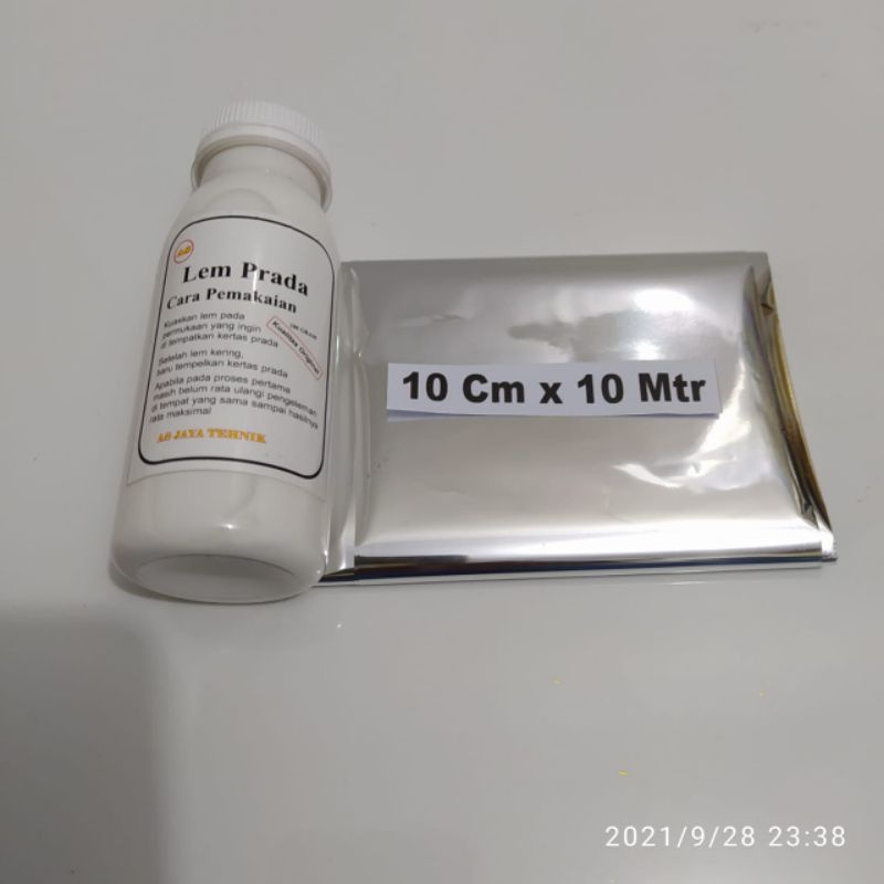 

Lem prada 100 grm + prada silver 10cmx10 mtr