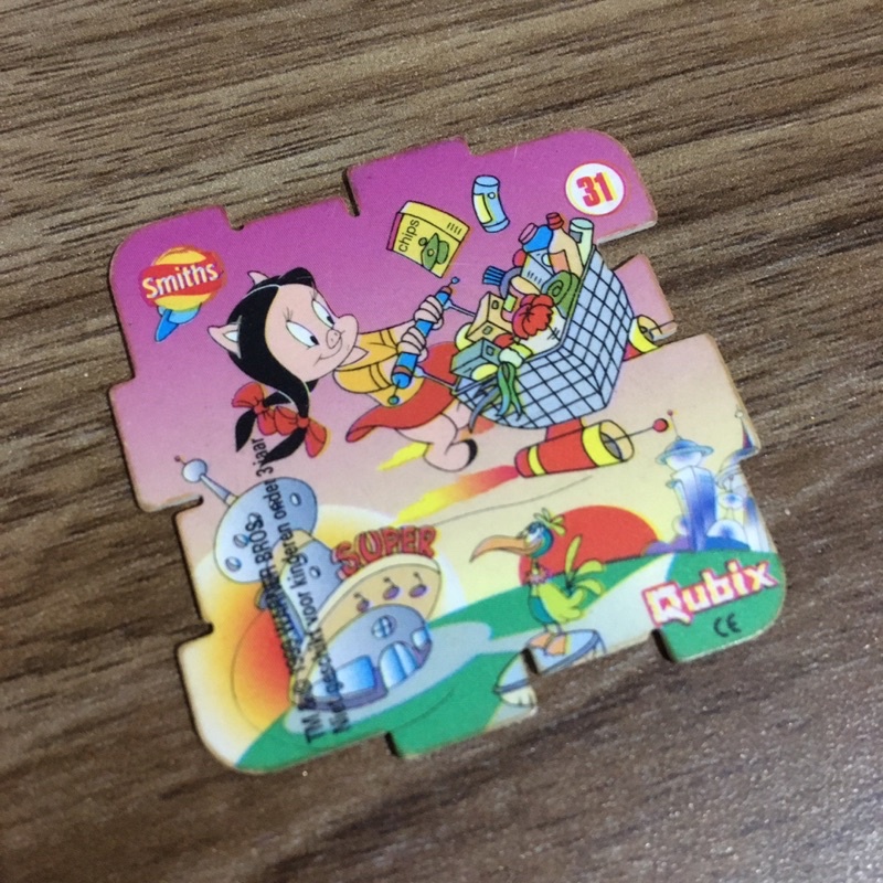 Tazos Looney Tunes Smiths Qubix