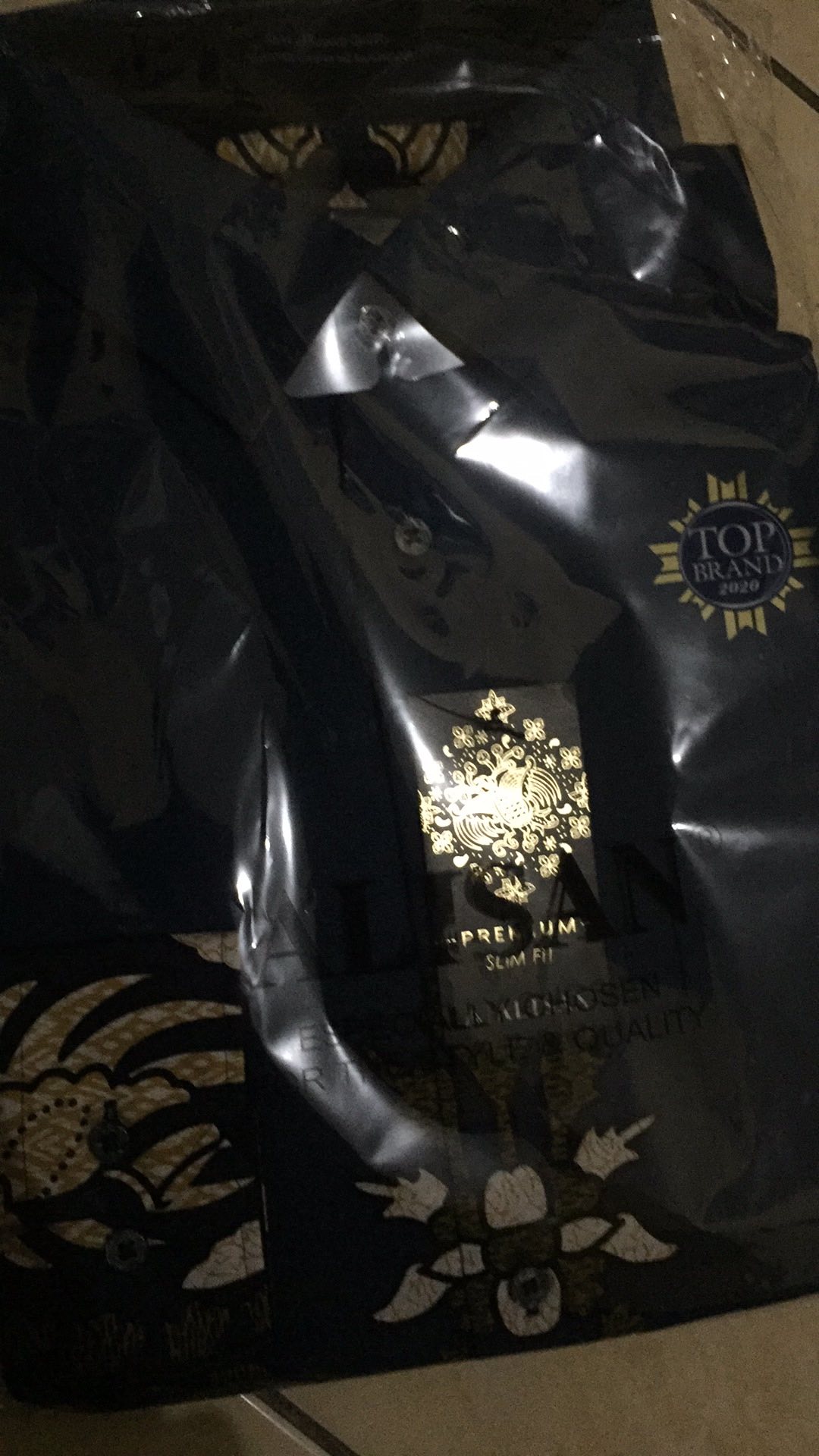 Alisan Kemeja Batik Premium Slimfit Lengan Panjang