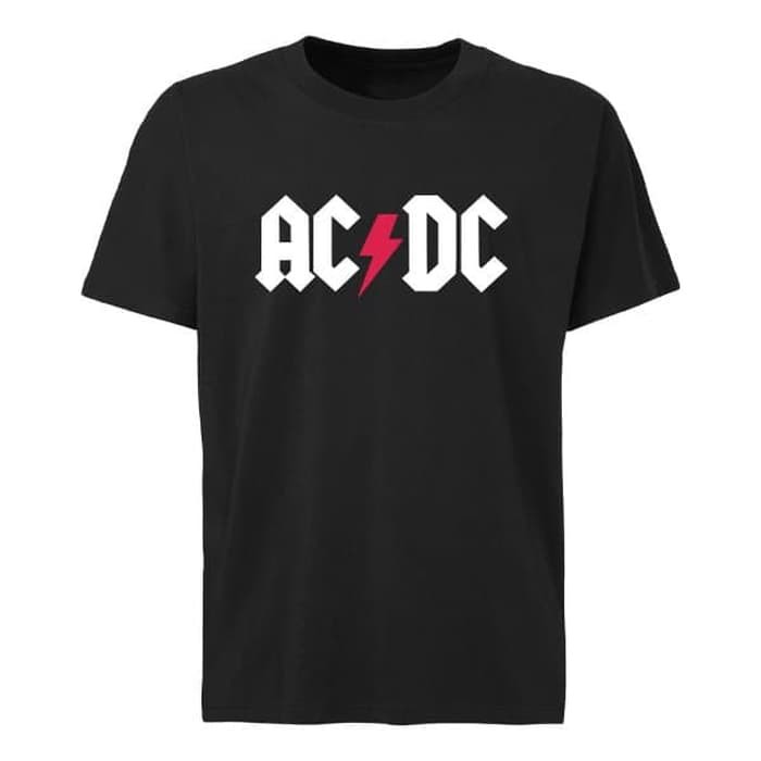 Kaos Baju Band Musik Legend AC-DC combed 20s