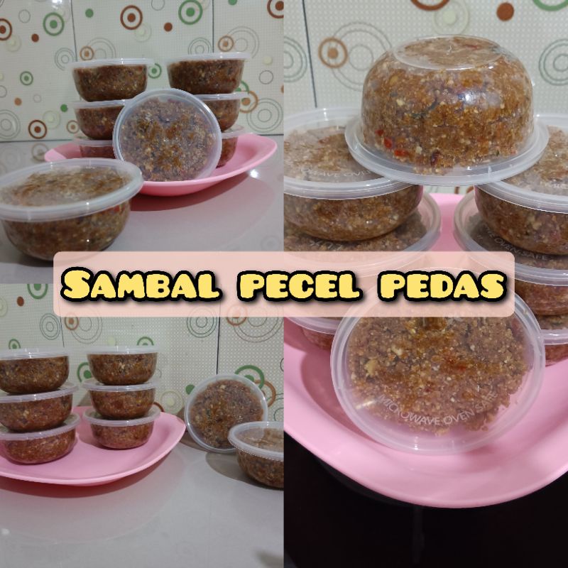 Sambel Pecel Pedas/Bumbu Pecel Pedas Kering