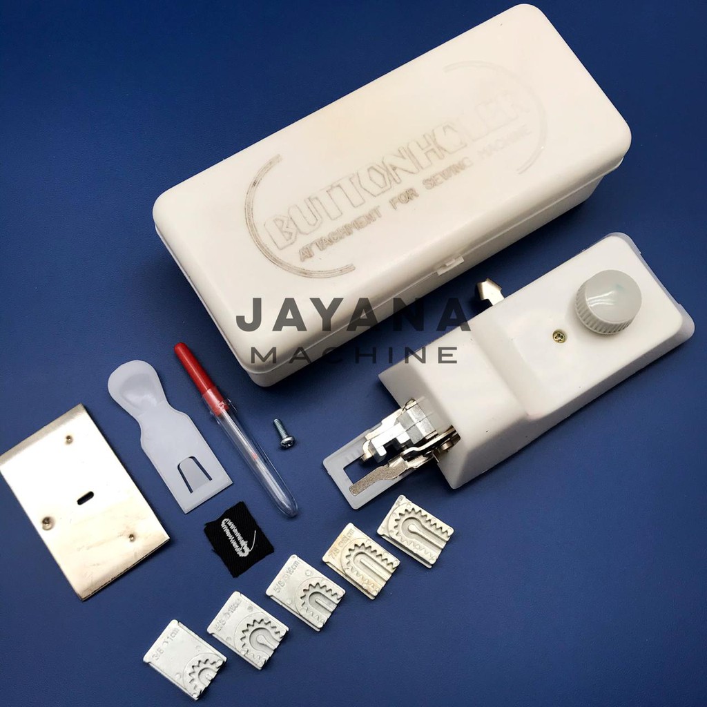 Alat Lubang Kancing Plastik Mesin Jahit Singer Butterfly