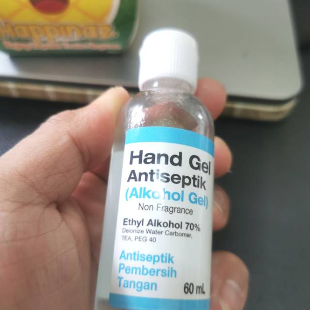 Hand Sanitizer Gel 60ml Murah! Vixo pembersih tangan. Antiseptic Hand Rub.Alkohol 70% anti Corona