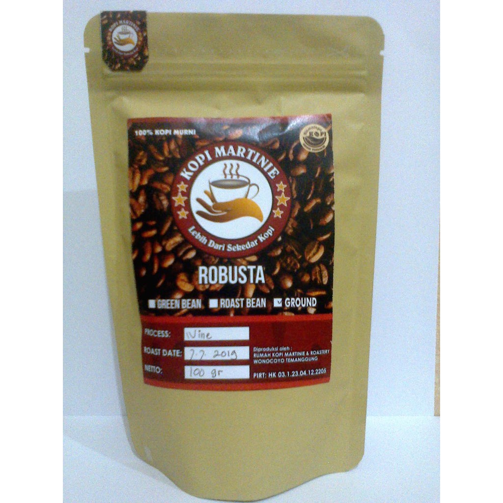 

Kopi Martinie Robusta Wine 100gr