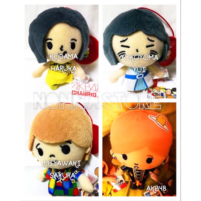 Boneka / Bagcharm / Gantungan Korea Girl Idol Group AKB48 CHANRIO (SANRIO)