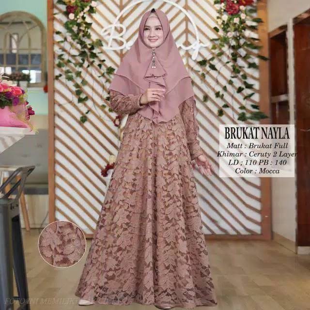 Shopee Baju Gamis Brokat