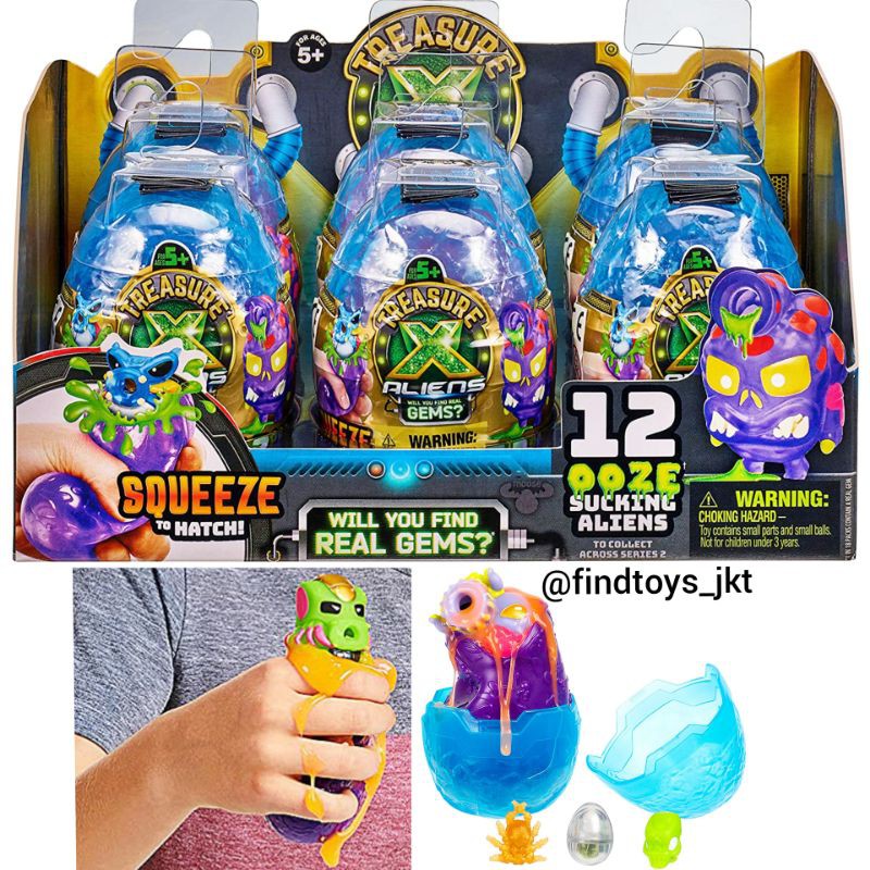 Treasure X Dragons Gold Hunters original Moose mainan surprise dragon gold hunter