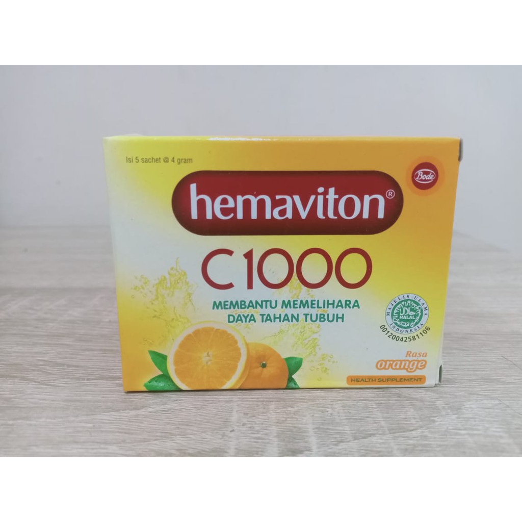 HEMAVITON VITAMIN C 1000 MG SACHET