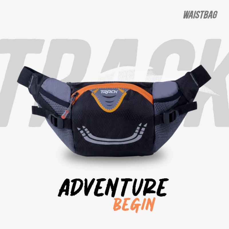 Tas Selempang Pria Adventure Unisex Waterproof | Slempang Track Distro Terbaru Premium