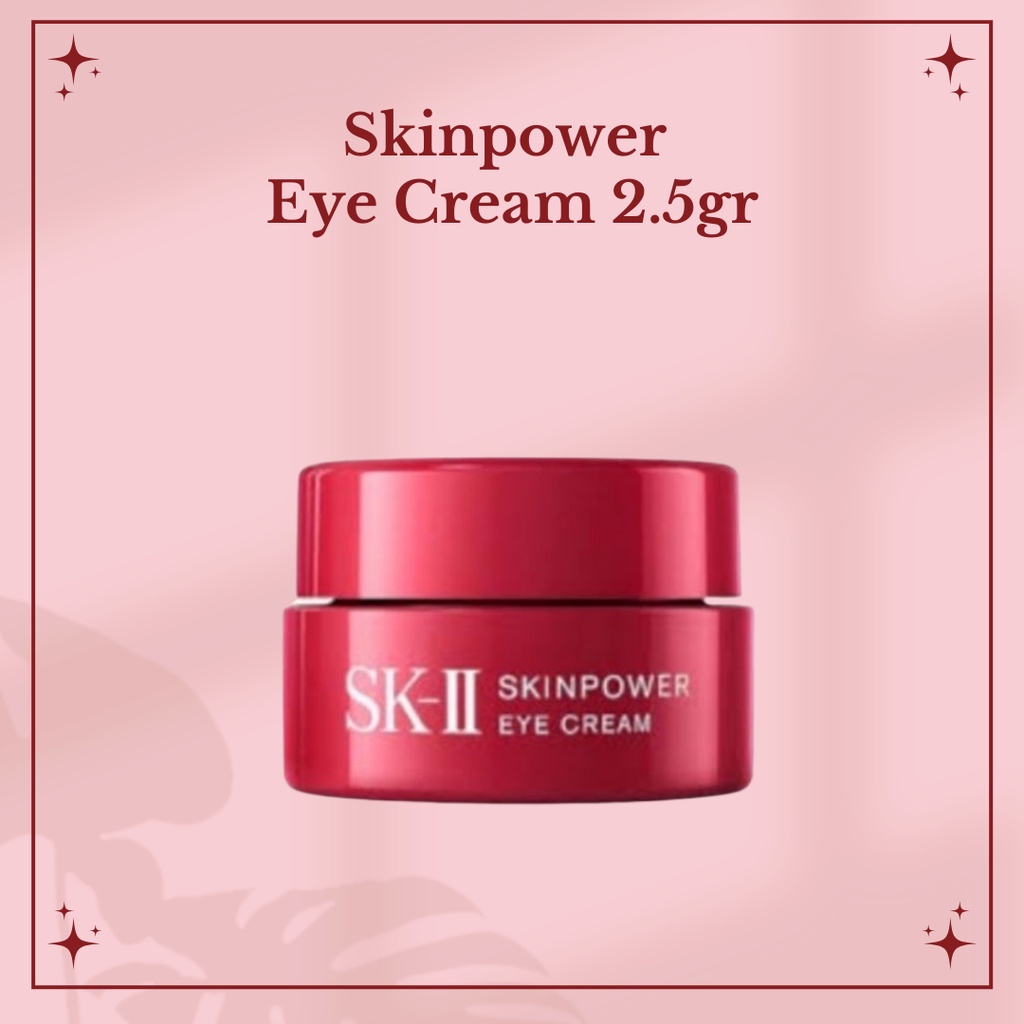SK2 SKII SK-II Krim Mata Skinpower Eye Cream 2,5gr Mini