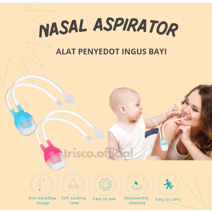 NASAL ASPIRATOR ALAT SEDOT INGUS BAYI DAN ANAK SILIKON