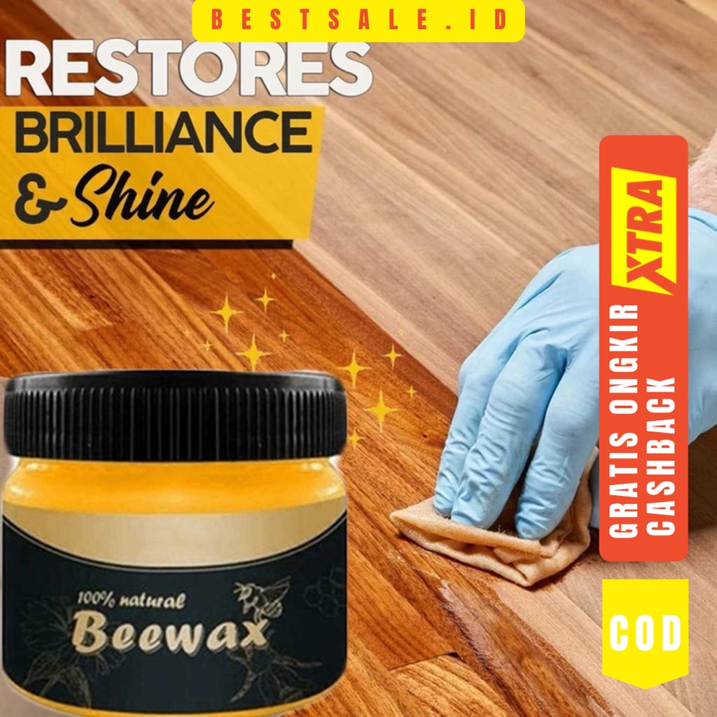 Zaran Wood Seasoning Beewax / Lilin Gel Lebah Alami Pengkilap Kayu Furnitur