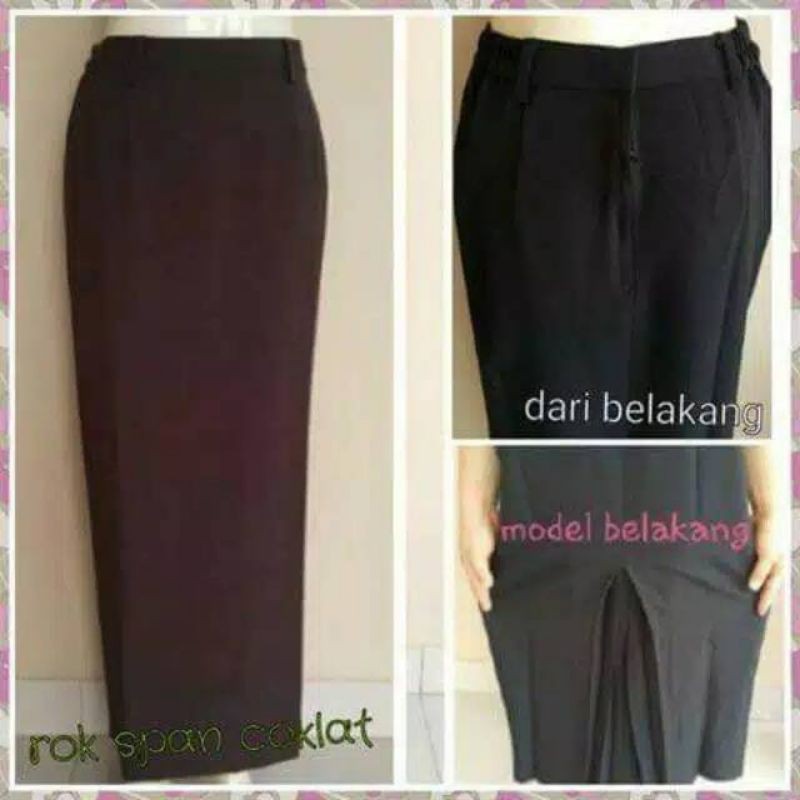 XL, 3L, 4L, 5L : SYAKIRA ROK KERJA, KANTOR MODEL SEPAN-3