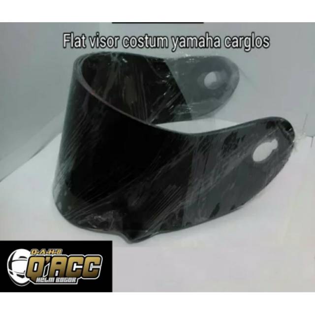 Flat visor yamaha cargloss ala ala arai