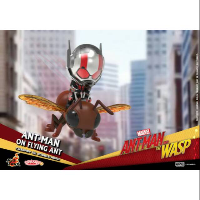Original hot toys marvel cosbaby antman keychain