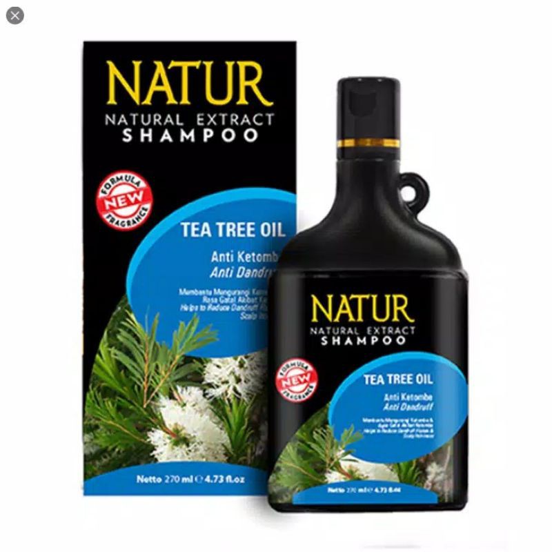 Natur Shampoo 140 ml Tea Tree Oil