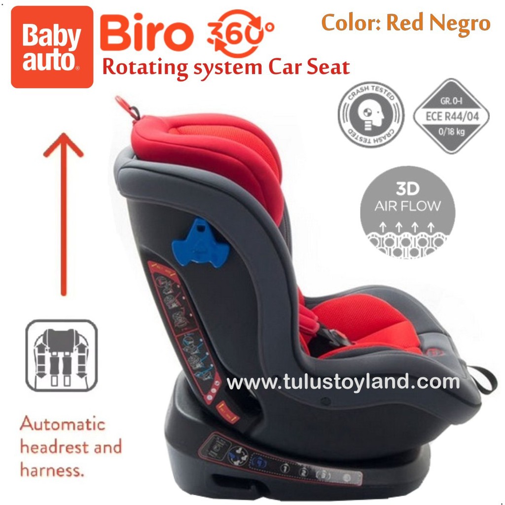 BabyAuto BIRO 360 Rotation SPIN Car Seat