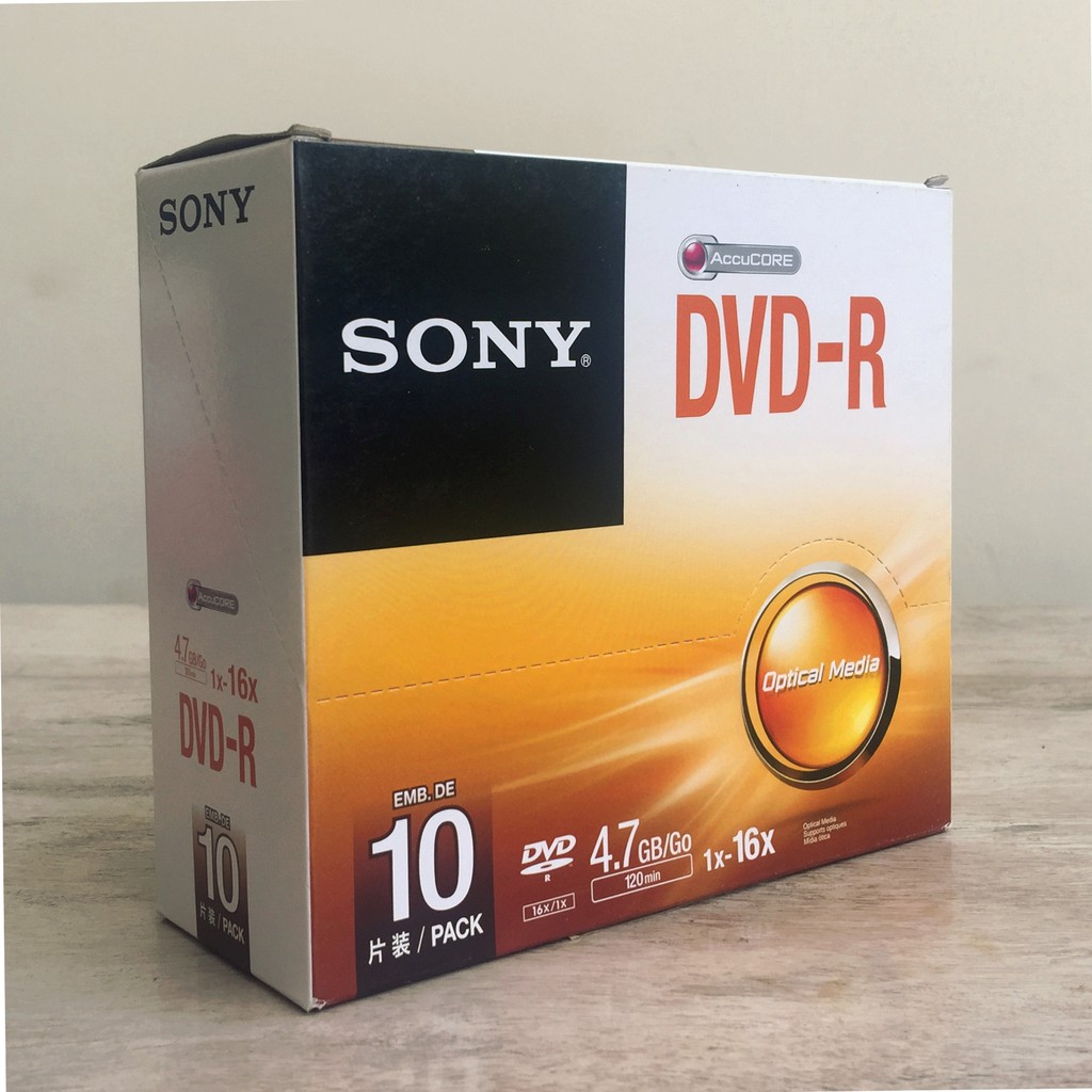 (Jual Satuan) DVD-R Sony Single Pack 16X 4.7GB Slim Case