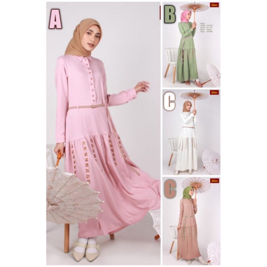 New arrival Abaya reguler A220105 by dannis collection