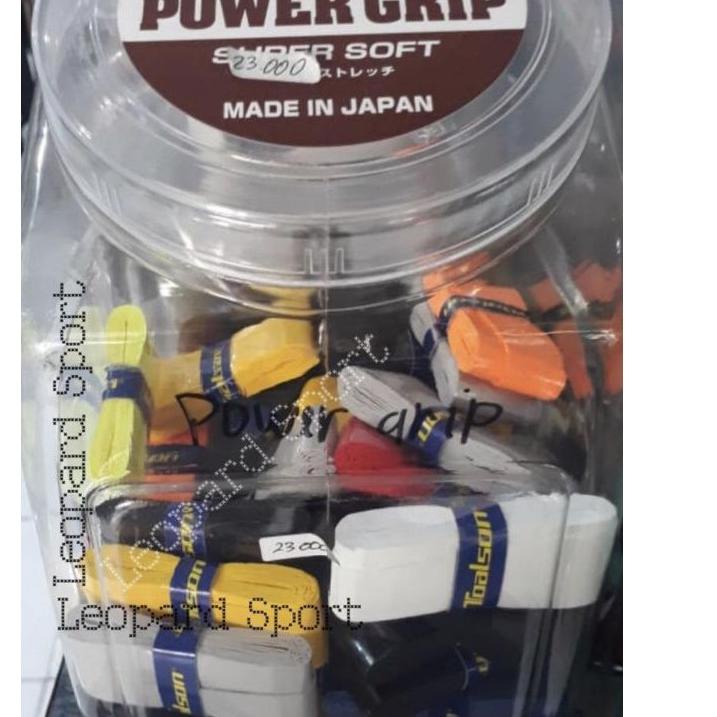 Terbagus.. Toalson Power Grip / grip TOALSON / grip raket tenis / badminton