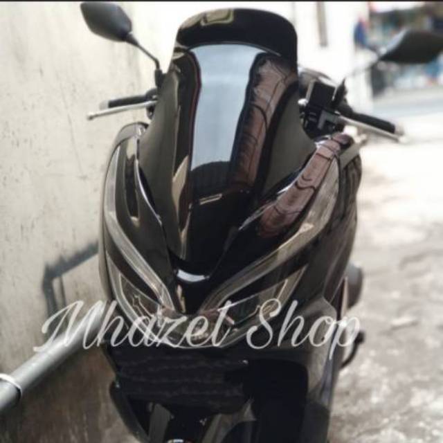 Windshield visor motor honda pcx 150 tahun 2018 Terbaru 2020