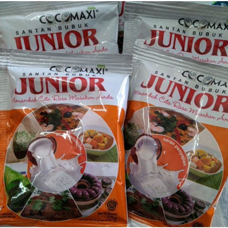 Cocomaxi Santan Bubuk Junior 10 x 25gr