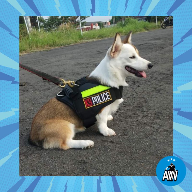 harness k9 police / Harnes Anjing K9 polisi